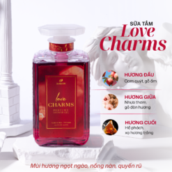 Gel tắm Love Charms 500ml