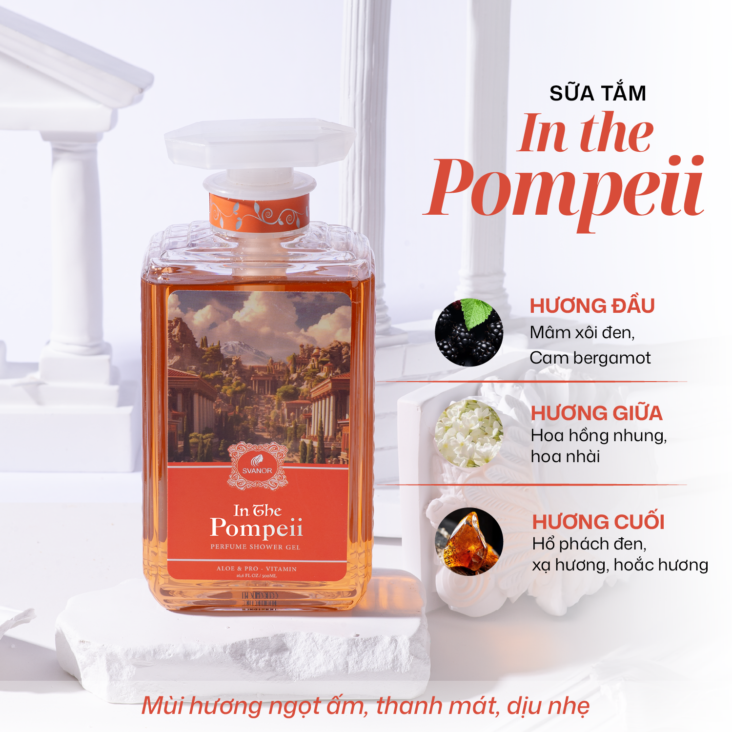 Gel tắm In the Pompeii 500ml
