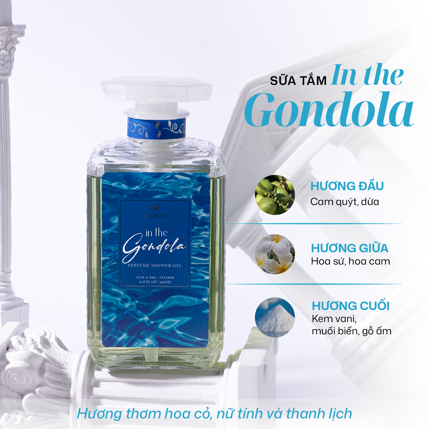 Gel tắm In the Gondola 500ml